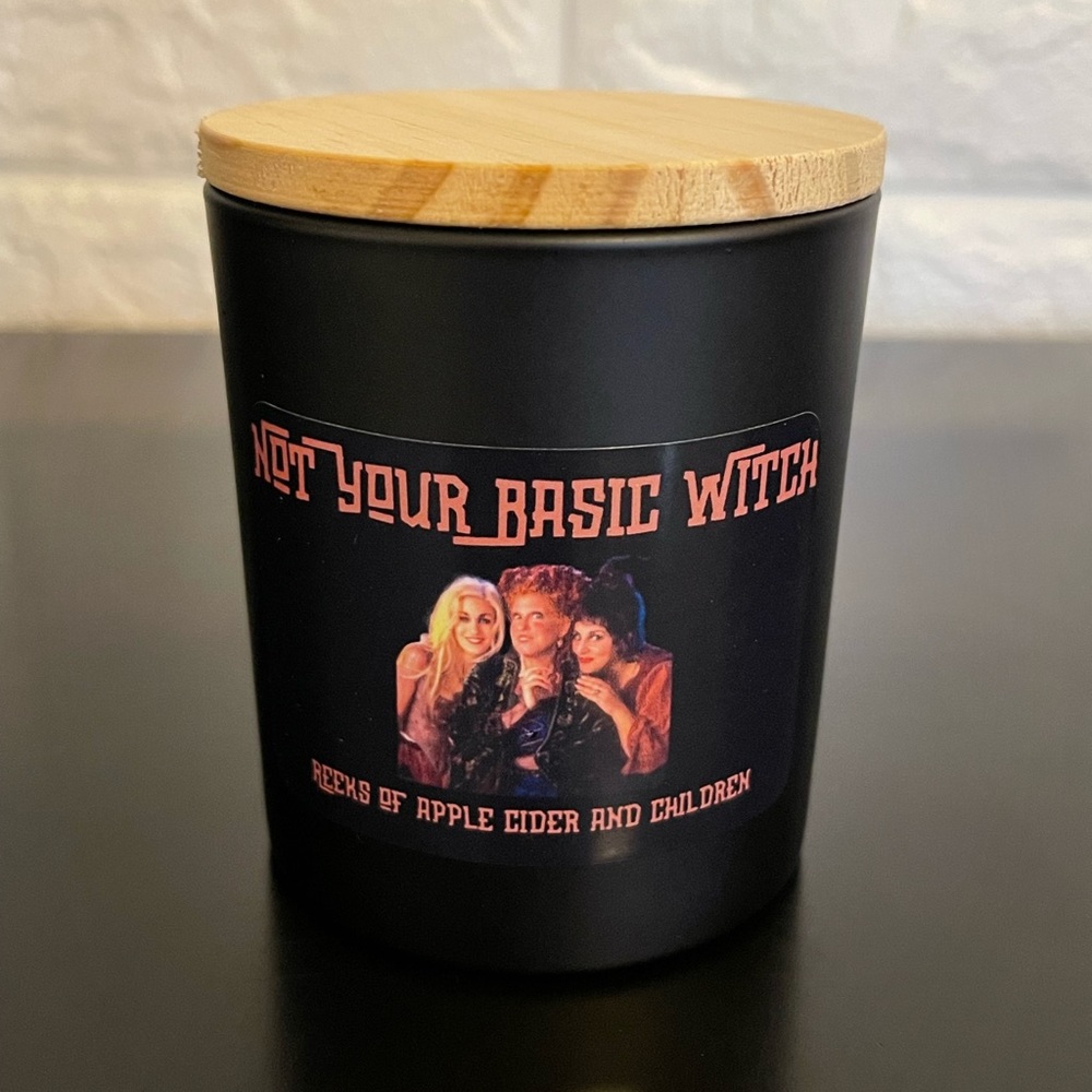 Hocus Pocus Candle, Halloween Candle, Hand poured Soy Candle